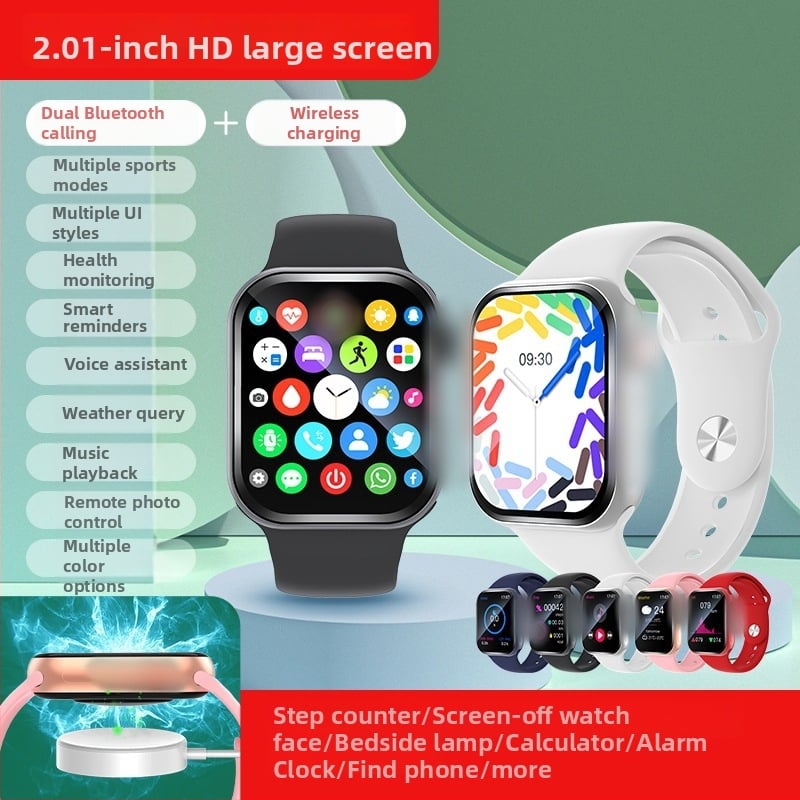 Ceas inteligent S11 T208 cu NFC, apel Bluetooth, măsurare tensiune arterială, măsurare oxigen din sânge, monitorizarea somnului