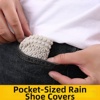 Силиконово защитно покривало за обувки - водоустойчиво, против хлъзгане, износоустойчиво, удебелено за пътуване