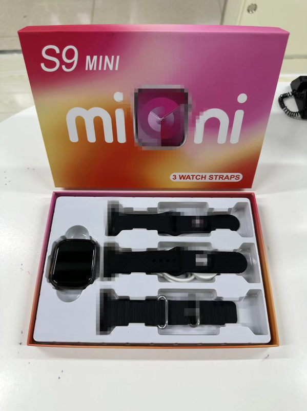 S9Mini pametni sat s Bluetooth pozivima, bežično punjenje, praćenje otkucaja srca, praćenje sna i detekcija kisika u krvi