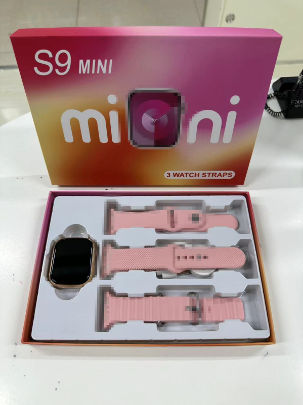 S9Mini pametni sat s Bluetooth pozivima, bežično punjenje, praćenje otkucaja srca, praćenje sna i detekcija kisika u krvi