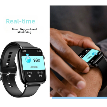 FT63 pametni sat s Bluetooth pozivima i glazbom, brojanje koraka, praćenje otkucaja srca, zasićenost krvi kisikom, praćenje sna (Otkucaji srca, Zasićenost kisikom, Praćenje sna, Brojanje koraka, Trajanje baterije 21 dan)