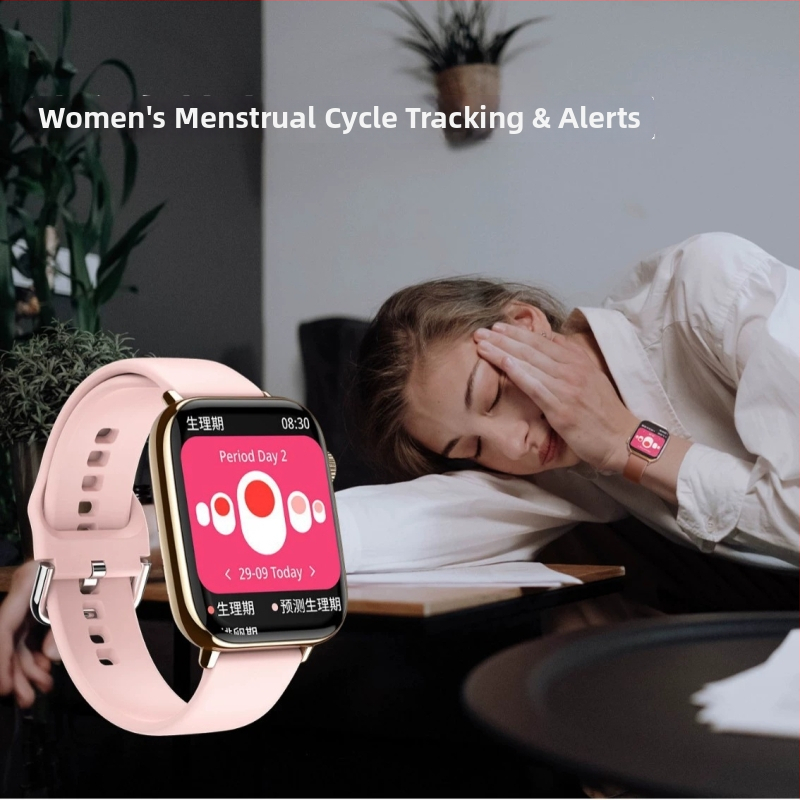 FT63 pametni sat s Bluetooth pozivima i glazbom, brojanje koraka, praćenje otkucaja srca, zasićenost krvi kisikom, praćenje sna (Otkucaji srca, Zasićenost kisikom, Praćenje sna, Brojanje koraka, Trajanje baterije 21 dan)