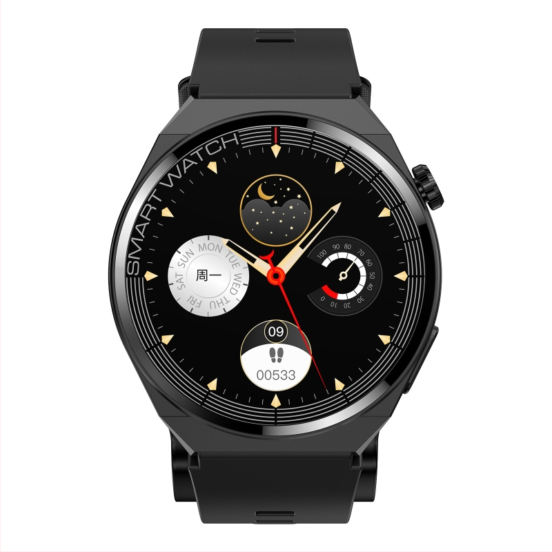 Smartwatch de sănătate – Monitorizare ritm cardiac, Oxigen în sânge, Temperatura corpului, Monitorizare somn, Bluetooth