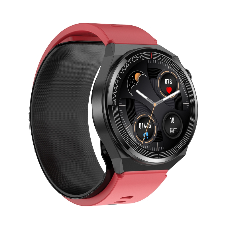 Smartwatch de sănătate – Monitorizare ritm cardiac, Oxigen în sânge, Temperatura corpului, Monitorizare somn, Bluetooth