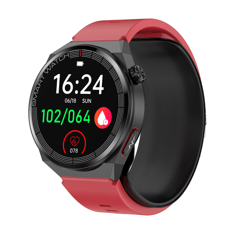 Smartwatch de sănătate – Monitorizare ritm cardiac, Oxigen în sânge, Temperatura corpului, Monitorizare somn, Bluetooth