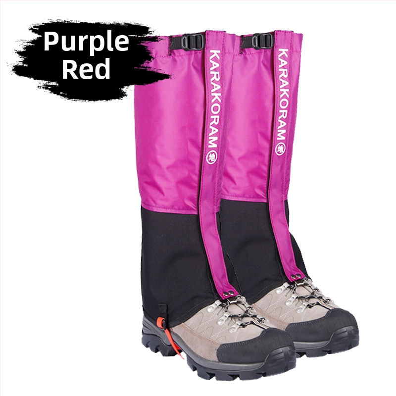 Vonkajšie lyžiarske návleky na nohy a ochranné pokrývky – drevený materiál – veľkosti XS–XXL – na jar