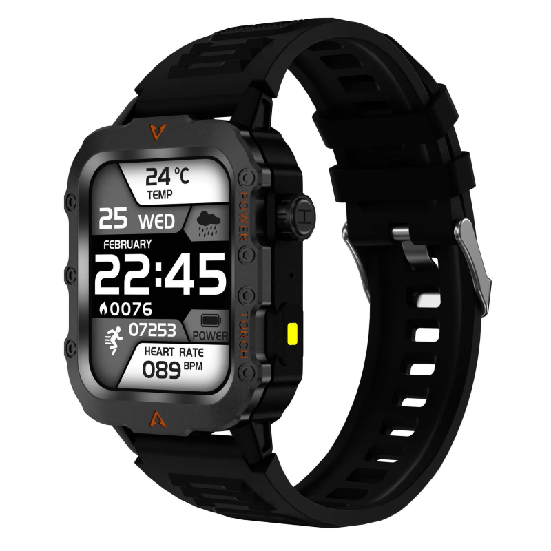 Ailon Premium Smartwatch με παρακολούθηση καρδιακού ρυθμού, ύπνου, μέτρηση αρτηριακής πίεσης και κορεσμός οξυγόνου στο αίμα, κλήσεις Bluetooth