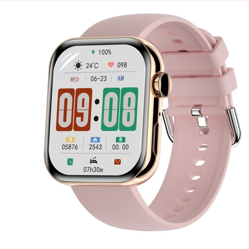 F3 ceas inteligent cu monitorizare ritm cardiac, monitorizare tensiune arterială, oxigen în sânge și apeluri Bluetooth