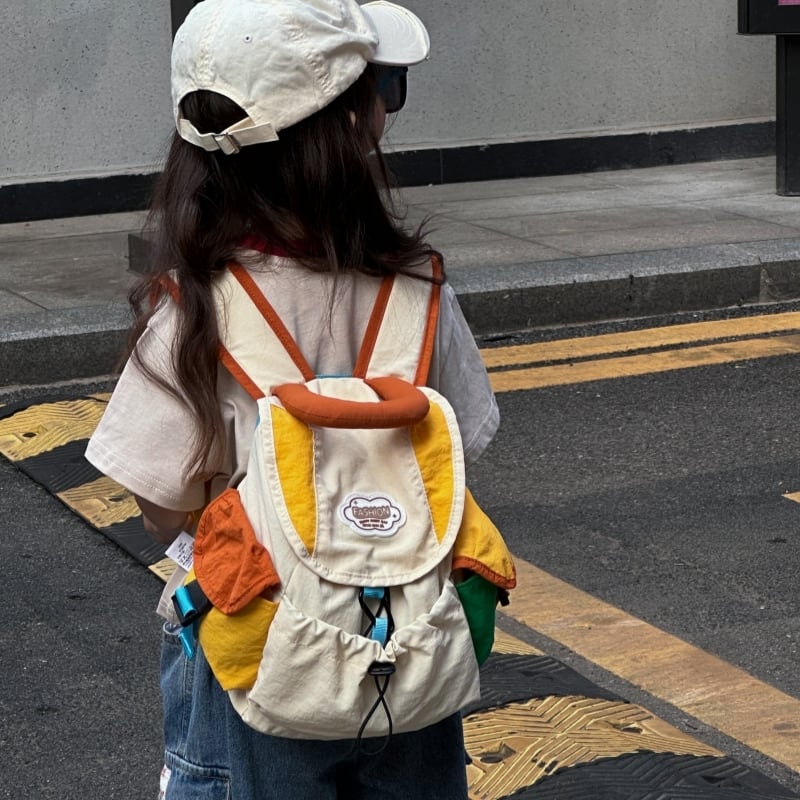 Unisex ranac od Oxford tkanine, ultralak, prozračan i vodootporan, proširiva kapaciteta, zakrivljene naramenice, pogodan za vrtić