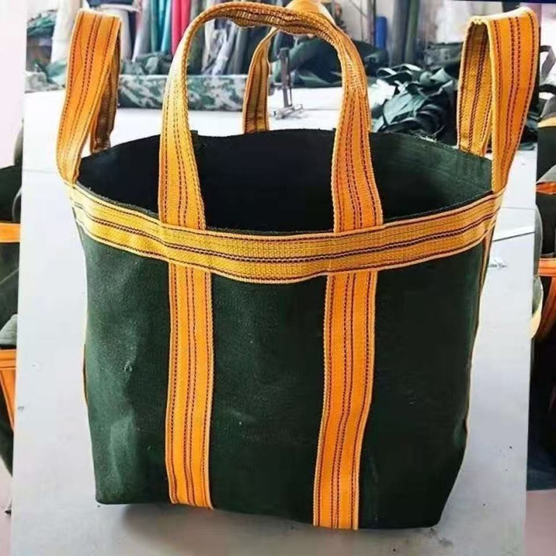 Sac pătrat din pânză pentru ton, îngroșat și rezistent la uzură