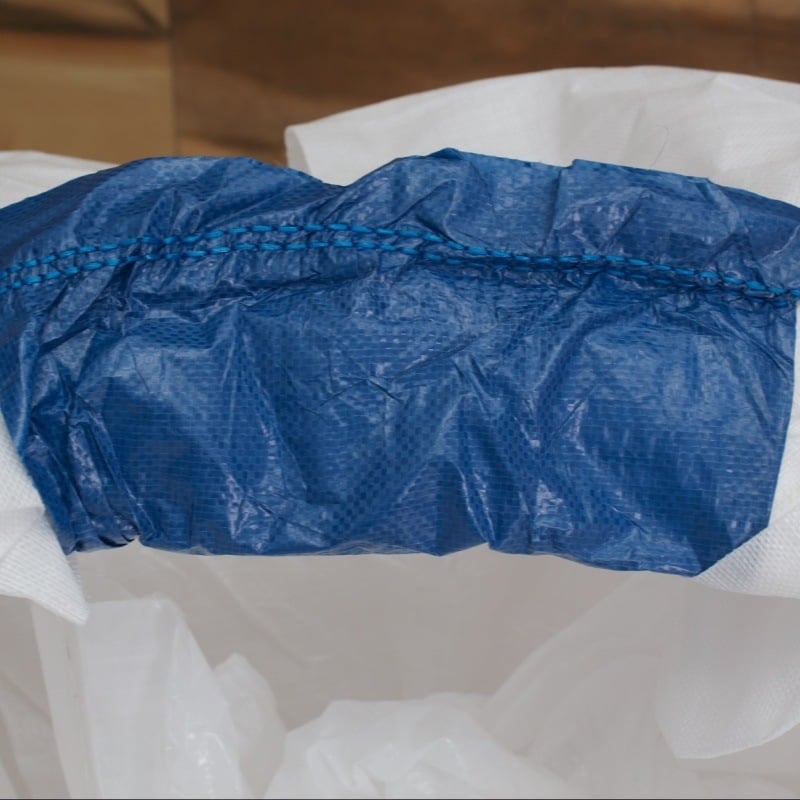 Kockasta kontejnerska torba, PP materijal, nosivost 1200, debljina pletene tkanine 160–180, volumen 1,3 m²