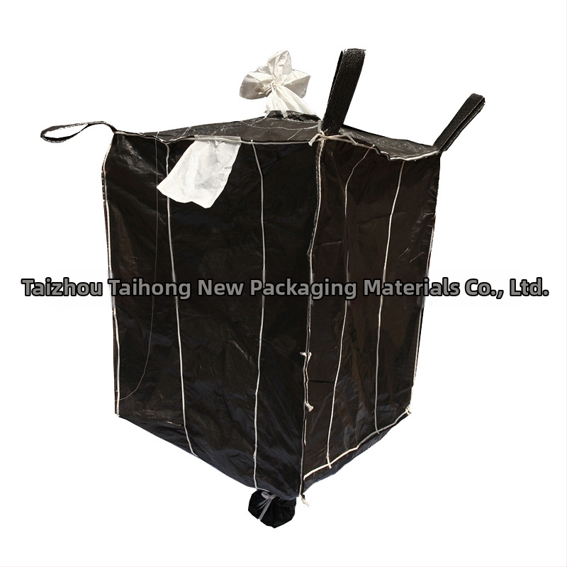 Priemyselná štvorcová kontajnerová taška – plastový materiál, tvar sudu