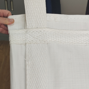 Sac container pătrat, din plastic, personalizabil, capacitate 1,1 m3