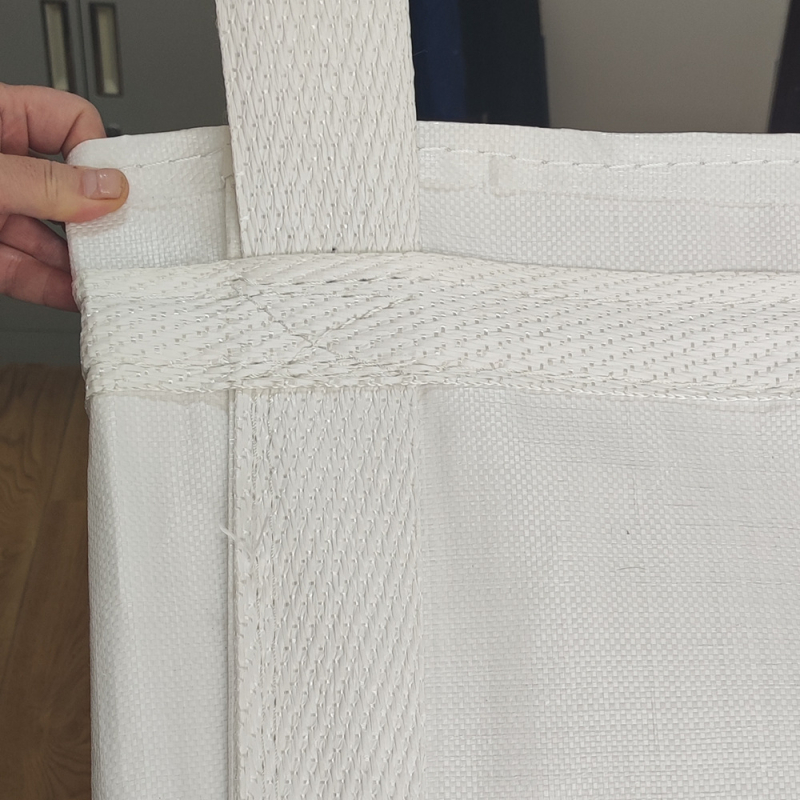 Sac container pătrat, din plastic, personalizabil, capacitate 1,1 m3