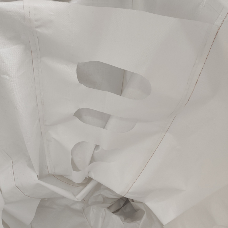 Sac container pătrat, din plastic, personalizabil, capacitate 1,1 m3