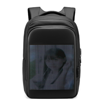 Pametni LED ruksak s kapacitetom 20–35 L, vodootporan Oxford materijal, pogodan za 15,6-inčni laptop, unisex gradski i outdoor ruksak
