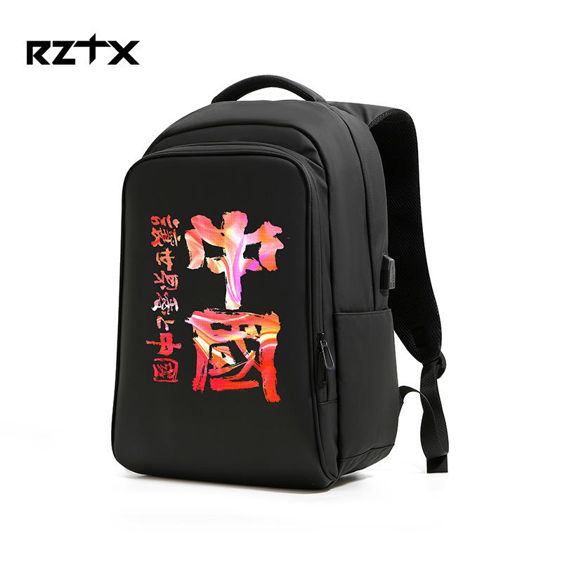 Pametni LED ruksak s kapacitetom 20–35 L, vodootporan Oxford materijal, pogodan za 15,6-inčni laptop, unisex gradski i outdoor ruksak