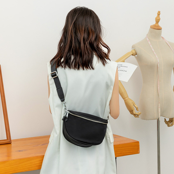 Женска кръстосана чанта от оксфорд плат, лято 2020, подплата полиестер, цип, вътрешни джобове: джоб със цип, джоб за телефон, джоб за идентификационна карта