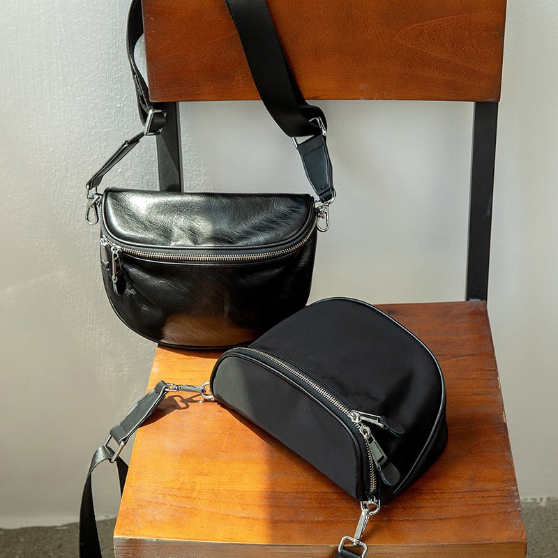 Женска кръстосана чанта от оксфорд плат, лято 2020, подплата полиестер, цип, вътрешни джобове: джоб със цип, джоб за телефон, джоб за идентификационна карта