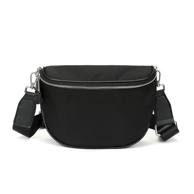 Женска кръстосана чанта от оксфорд плат, лято 2020, подплата полиестер, цип, вътрешни джобове: джоб със цип, джоб за телефон, джоб за идентификационна карта