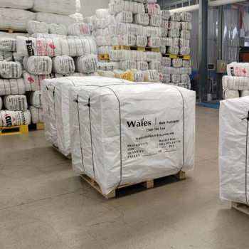 Kvadratna PP tkaninska vreća za kontejnere, nosivost 1500 kg, volumen 1 m³, otisak logotipa