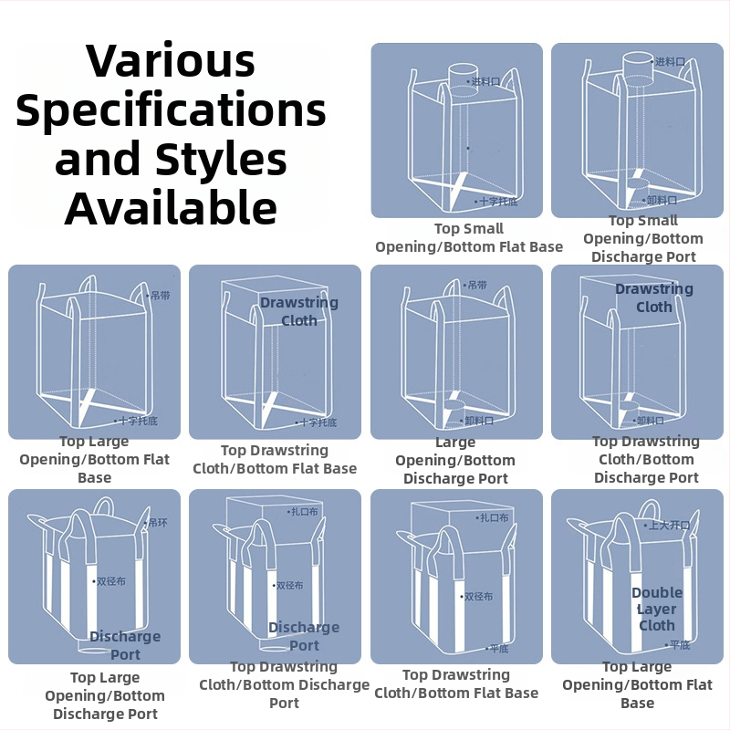 Tonová taška z PP – nový materiál, ploché dno, štyri zdvíhacie očká, zosilnená pre mostné konštrukcie