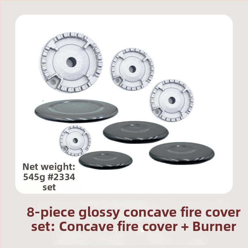 Sabaf gaasipliidi tarvikud: tasapinnaline leekkate + leekjaoturi komplekt; metallist kate + leekjaotur; manuaalne paigaldus; neto kaal 500 g