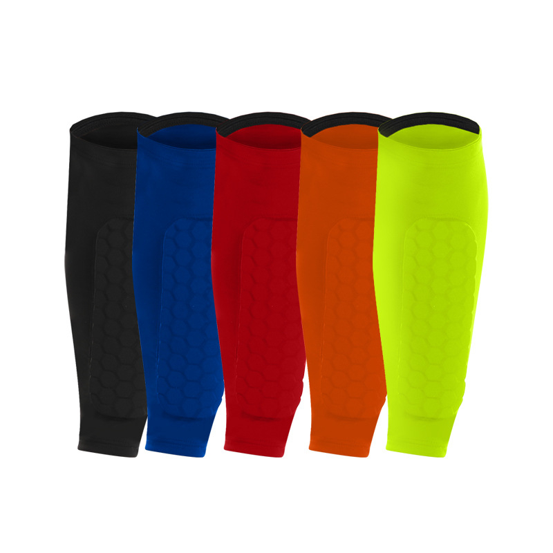 RIZI Colanți cu protecție pentru gambe – protector pentru gambe, Spandex, Adult, fotbal