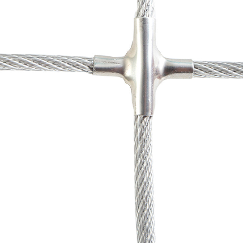 Διασταυρούμενο κούμπωμα για κρυφή προστατευτική δίκτυο - εξάρτημα στερέωσης με ατσάλινο σύρμα