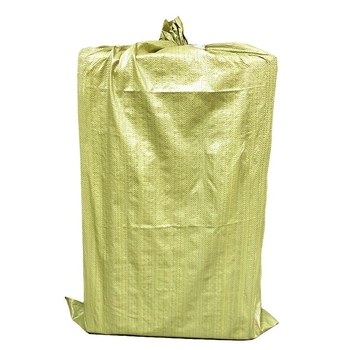 Sihong cementna tkana vreća, žuta, 100 × 120 cm, PP plast, nosivost 90 kg