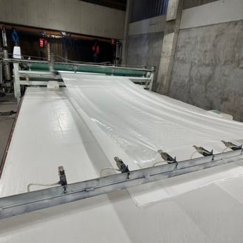 Ekstra široka tkanina i ekstra duga tkanina torba s ispisnim panelima, šivena uz malo materijala i bez fluorescencije