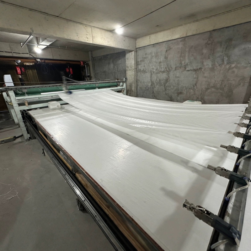 Ekstra široka tkanina i ekstra duga tkanina torba s ispisnim panelima, šivena uz malo materijala i bez fluorescencije