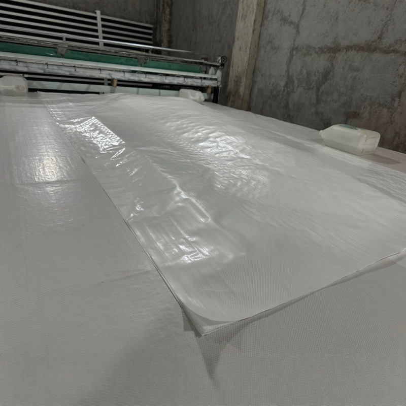 Ekstra široka tkanina i ekstra duga tkanina torba s ispisnim panelima, šivena uz malo materijala i bez fluorescencije