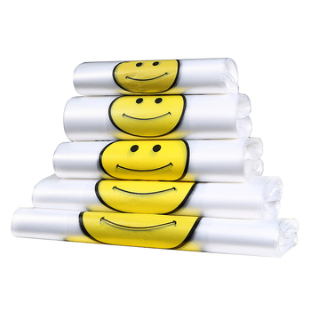 Jednokratna plastična vrećica sa smajlijem za pakiranje hrane i kupovinu, debeli dvostruki sloj, podrijetlo Anhui, brend Profits