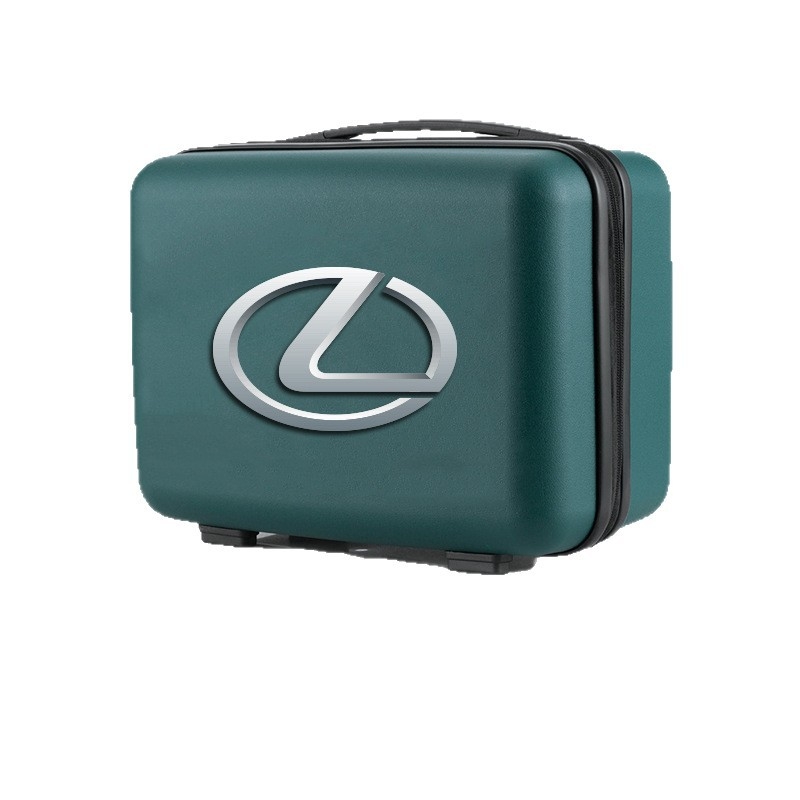 Κουτί μακιγιάζ από PP για ταξίδια, με φερμουάρ, ρόδες μονής κατεύθυνσης, σχέδιο με ρίγες, αδιάβροχο και αντικλοπής, κατάλληλο για οικιακή αποθήκευση