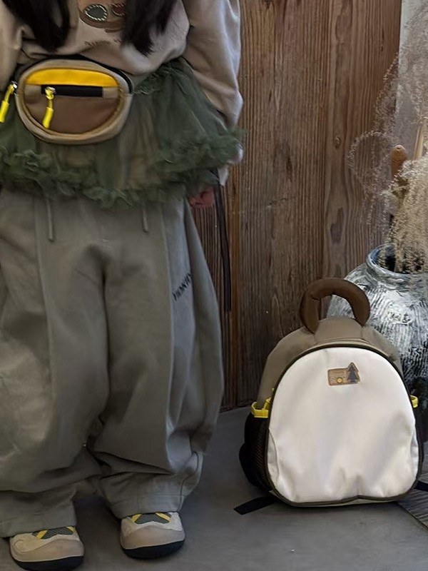 Unisex ruksak za vrtić, višefunkcionalna odvojiva školska torba, trendy