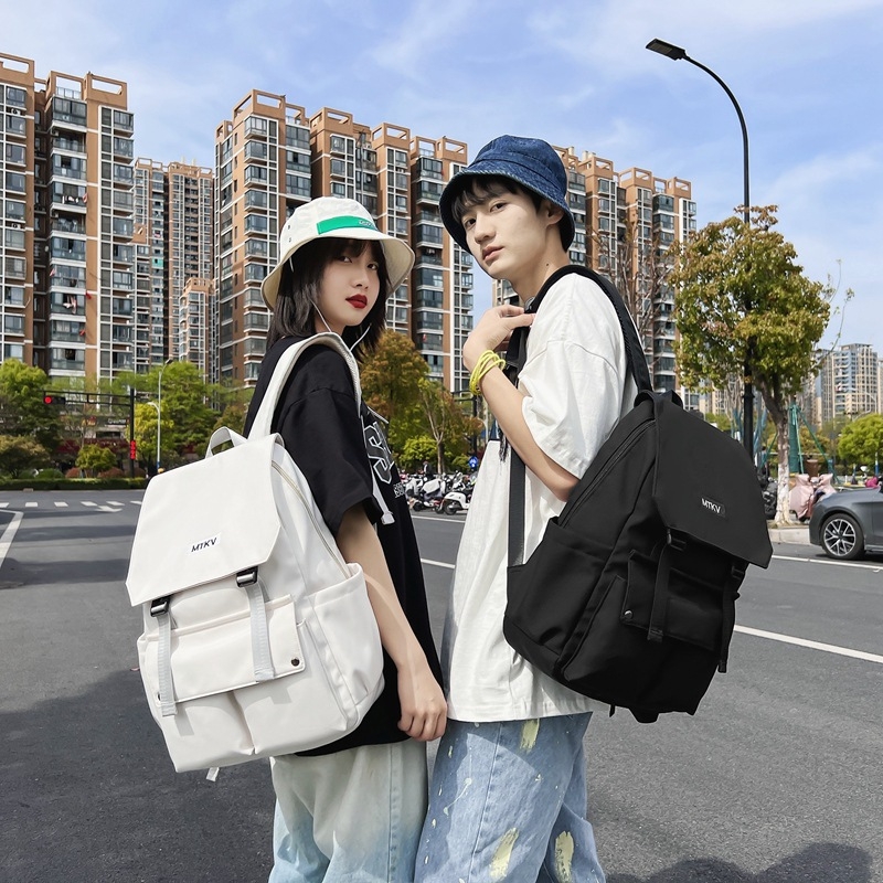 Nylon hátizsák, uniszex, 20–35L, légáteresztő és kopásálló, ívelt vállpántok