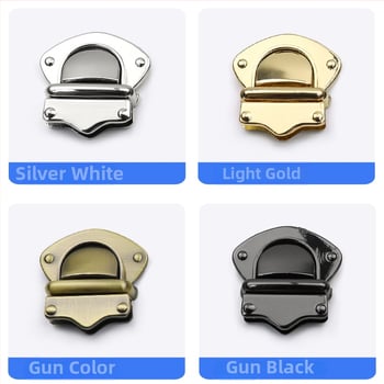 Zámok na batožinu s kovovým dizajnom Duck Tongue, telo zinkovej zliatiny, séria Package lock, elektrolytická povrchová úprava