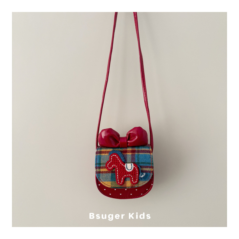 Dječja crossbody torbica LJ Pony Crossbody Bag – PU materijal, životinjski uzorak, ultralaka i otporna na habanje, podstava od poliestera, svakodnevna upotreba, svjež i sladak stil