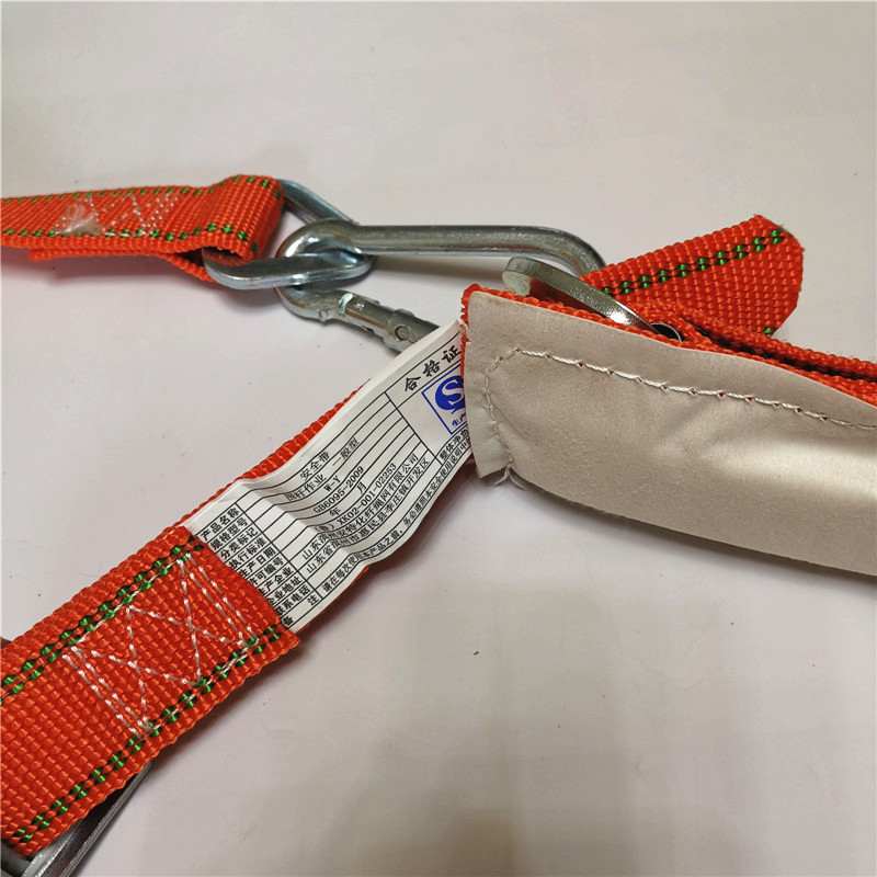 Villanyszerelői biztonsági öv oszlopokra és fára mászáshoz – textil öv, 100 kg teherbírás, biztonsági védelem, Nemzeti Szabvány