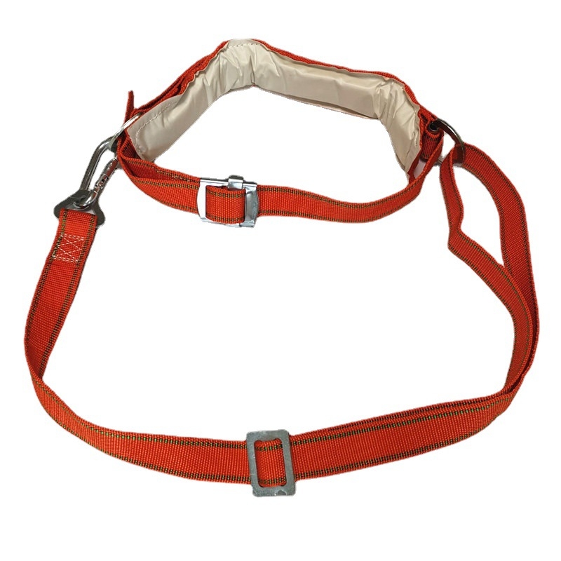 Villanyszerelői biztonsági öv oszlopokra és fára mászáshoz – textil öv, 100 kg teherbírás, biztonsági védelem, Nemzeti Szabvány