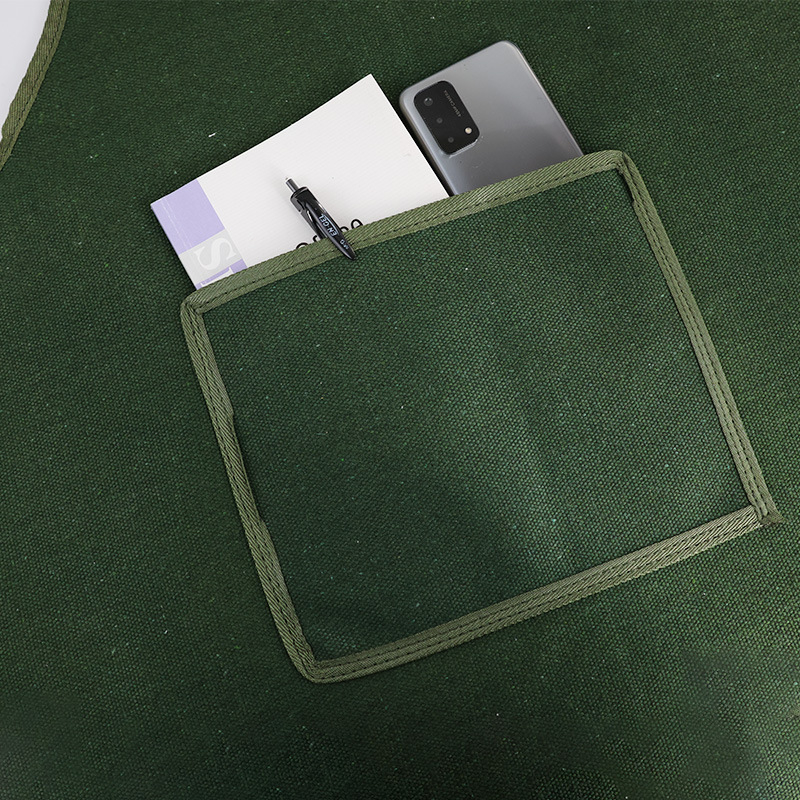 Chanda platnena pregača za zavarivanje s zaštitom od iskri i plamena, ojačana konstrukcija za industrijske radionice, 400 g, pogodno za preradu hrane