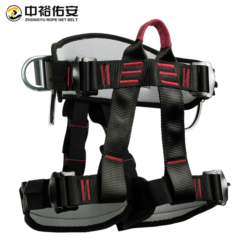 Magasban végzett munkához ülés-típusú biztonsági öv – poliészter, nagy szilárdságú huzal, testreszabható, zuhanás elleni védelem