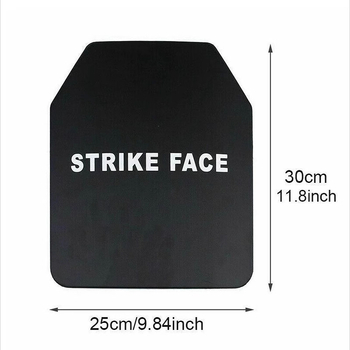 Вградима бронепластина за тактически жилет, NIJ IV, арамид IIIA/NOMEX IIIA, 1–3,3 кг, за защитни тренировки, военно-ентусиасти и CS игри