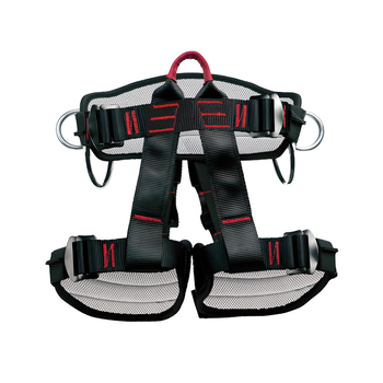 Centură de siguranță pentru cățărare în aer liber, curea din poliester și frânghie din poliester, lungimea frânghiei 1,5 m, model ZYP-03