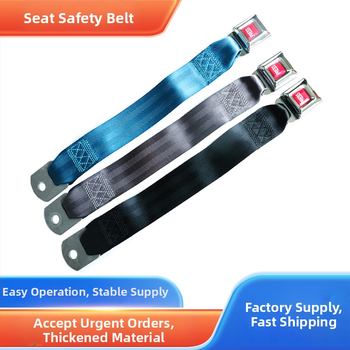 Dvojbodový bezpečnostný pás pre autobus s nerezovou oceľou a polyesterom, prispôsobiteľné parametre