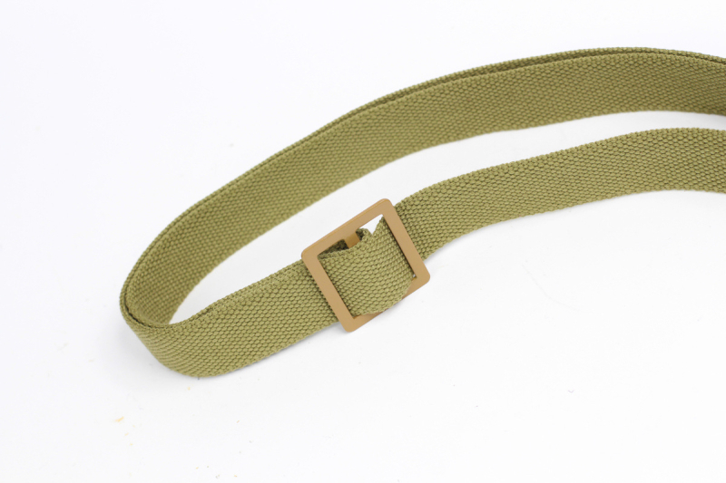 Șnur de siguranță tactic exterior cu punct de atașare unic, bandă din bumbac și funie din piele de vită, curea de umăr rezistentă