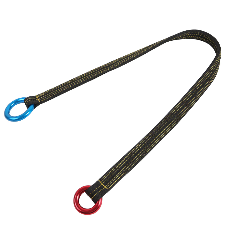 Lepton lagani prijenosni sigurnosni pojas za penjanje po drveću — nosivost 1800 kg, duljina užeta 110 cm, poliesterski pojas, najlonsko uže