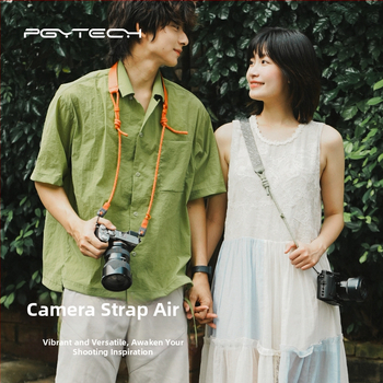 PGYTECH камера презрамка P-CB-270 - презрамка с бързосвобождаващMechanizm за SLR и безогледални камери, полиестер/ТПЕ/найлон, товар 2–5 кг, тегло 180 г