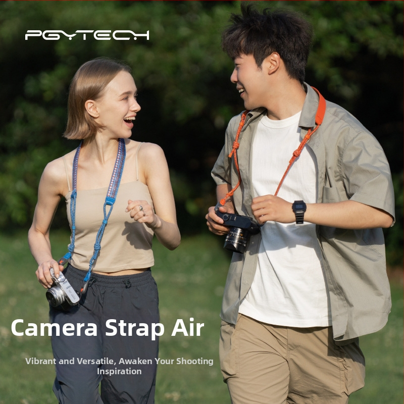 PGYTECH камера презрамка P-CB-270 - презрамка с бързосвобождаващMechanizm за SLR и безогледални камери, полиестер/ТПЕ/найлон, товар 2–5 кг, тегло 180 г
